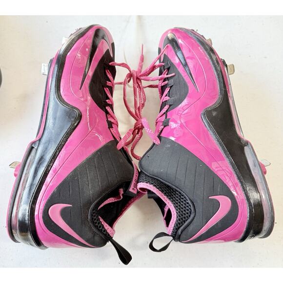 NEW Nike Air Max MVP Elite 2 3/4 Metal Size 16 Pink & Black Mother’s Day Edition main image 11